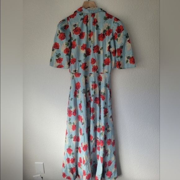 The GREAT. The bridge dress in watercolor rose, 1 ( small ) - Picture 6 of 10